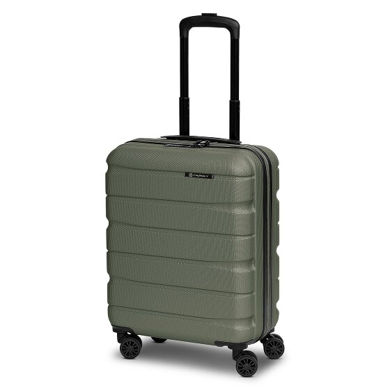 Franky Munich 4.0 4 roulettes Trolley de cabine S 53 cm avec soufflet d'extension