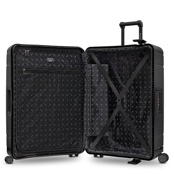 Redolz Essentials 15 Set de valises à 4 roulettes 2 pièces avec fermeture à trois points