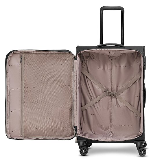 Stratic taska 4 roues trolley M 65 cm avec soufflet d'extension