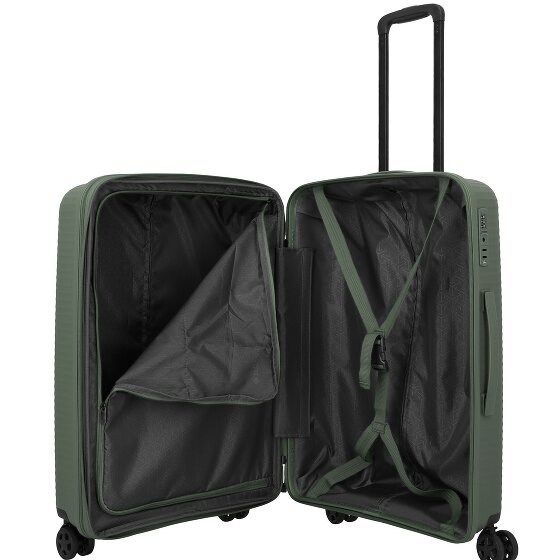 Travelite Air Stripe 4 roues Set de valises 3 pièces avec soufflet d'extension