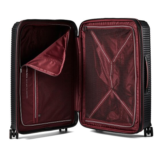 Polestream Paris 4 roulettes Trolley 69 cm avec soufflet d'extension