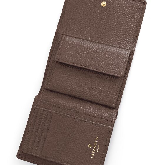 Lazarotti Bologna Leather Porte-monnaie Cuir véritable 12 cm