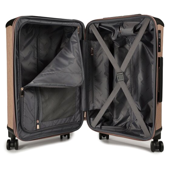 Guess Wilder 4 roulettes Trolley 64 cm avec soufflet d'extension