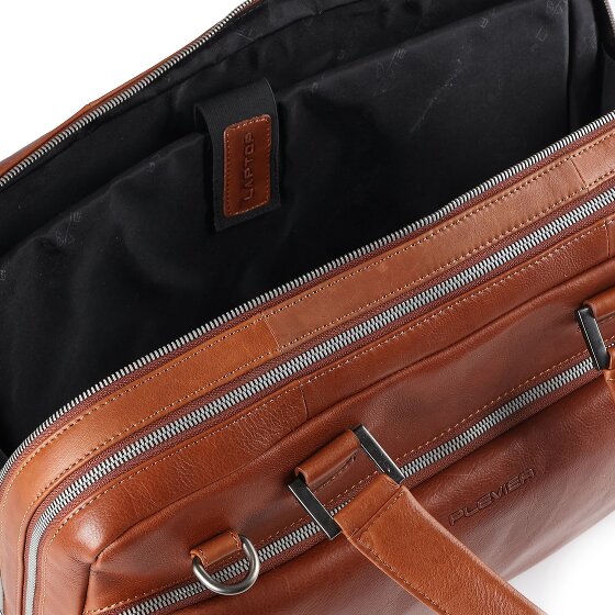 Plevier Vintage Larry Porte-documents Cuir 40 cm Compartiment pour ordinateur portable