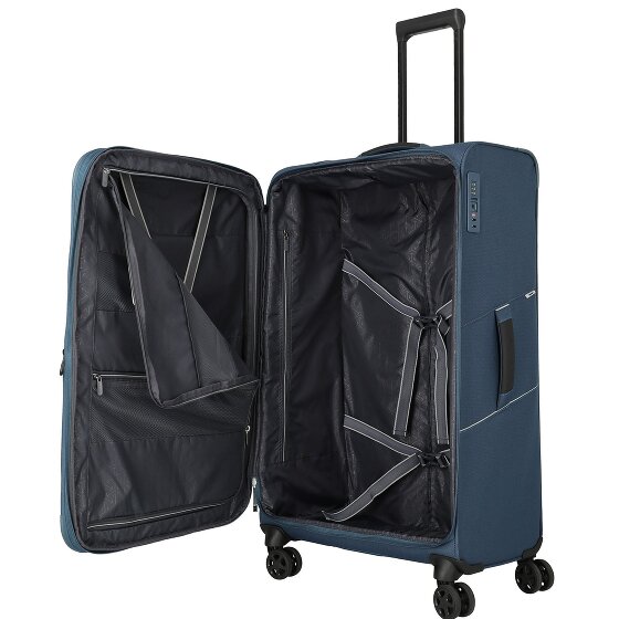 Travelite Skaii 4 roues Valise cabine L 78 cm avec soufflet d'extension