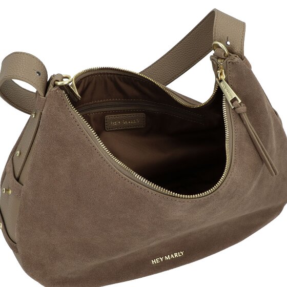 Hey Marly Lifetime Sister Suede Sac à bandoulière M Cuir véritable 35.5 cm