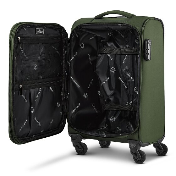 Smartbox Edition 04 4 roues Valise cabine 55 cm avec soufflet d'extension