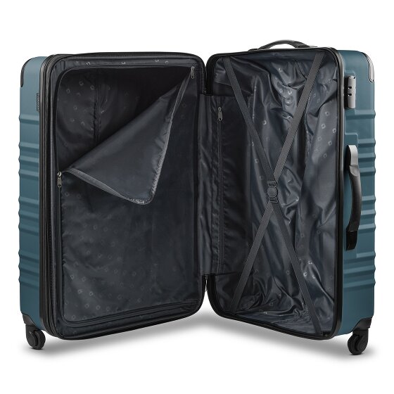 Wenger Amplar Evo 4 roues Valise cabine L 75 cm avec soufflet d'extension