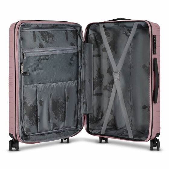 Franky Dallas 3.0 Set de valises à 4 roulettes 3 pièces avec soufflet d'extension