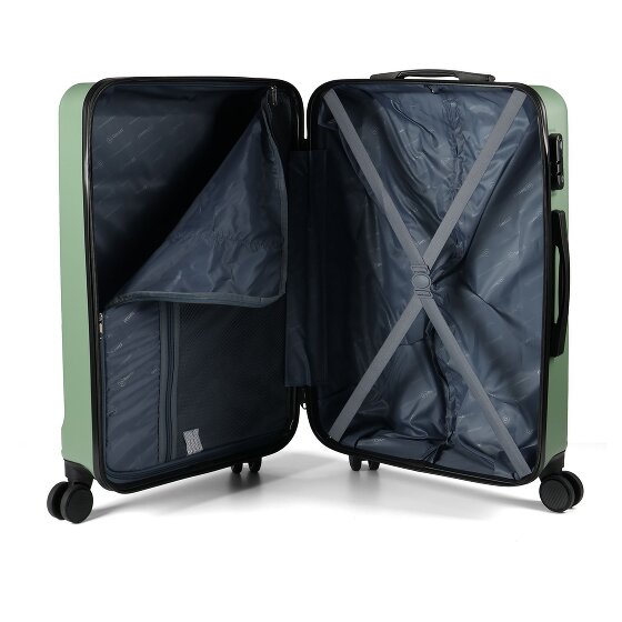 Benzi 5739 4 roulettes Set de valises 3 pièces