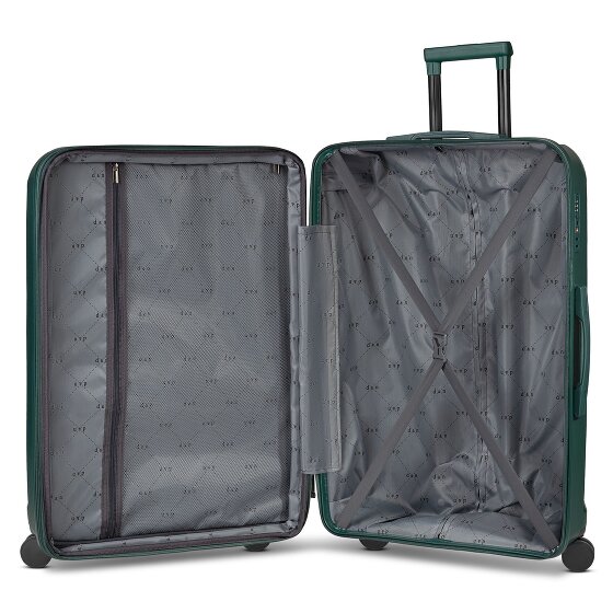 d&n South Dakota 4 roulettes Trolley L 76 cm avec soufflet d'extension