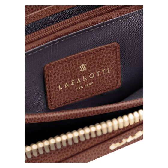 Lazarotti Bologna Leather XL Porte-monnaie zip-around en cuir 19 cm