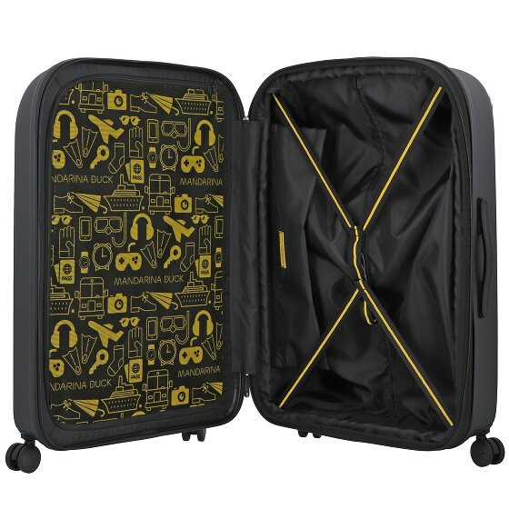 Mandarina Duck Logoduck + 4 roulettes Trolley L 75 cm