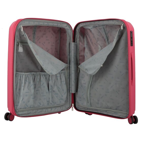 Gabol Infinity 4 roues Valise cabine 66 cm avec soufflet d'extension