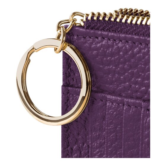 Lazarotti Bologna Leather Porte-clés en cuir 11,5 cm avec poche Air Tag