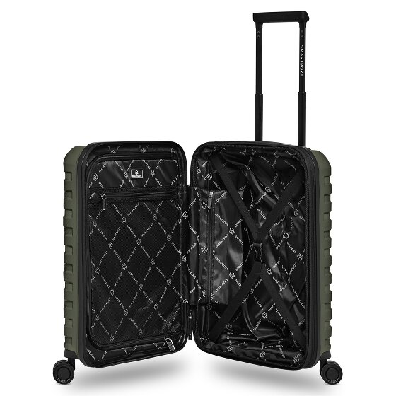 Smartbox Edition 01 4 roulettes Trolley de cabine 55 cm avec soufflet d'extension