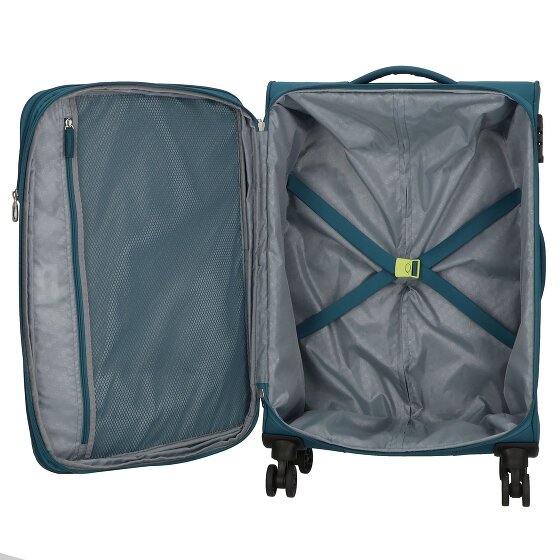 American Tourister Deep Dive 4 roulettes Trolley 67 cm avec soufflet d'extension