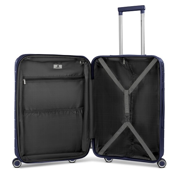 Franky London 4 roulettes Trolley M 65 cm avec soufflet d'extension