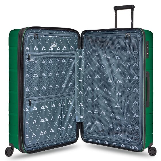 Bergpfeil Travel 4-roll Trolley L 75 cm avec soufflet d'extension