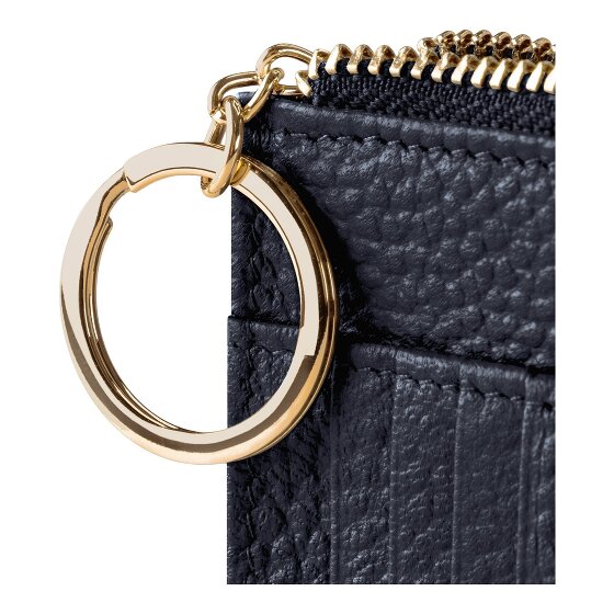 Lazarotti Bologna Leather Porte-clés en cuir 11,5 cm avec poche Air Tag