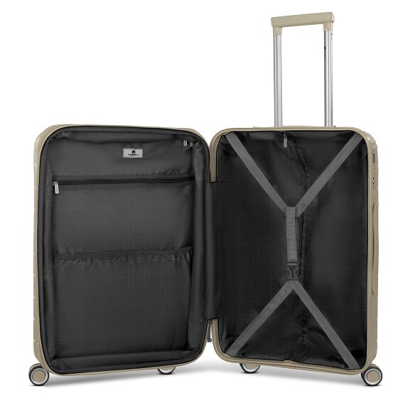 Franky London 4 roulettes Trolley M 65 cm avec soufflet d'extension