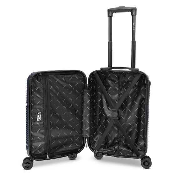 Redolz Essentials 16 CABIN 4 roues trolley cabine 55 cm slim