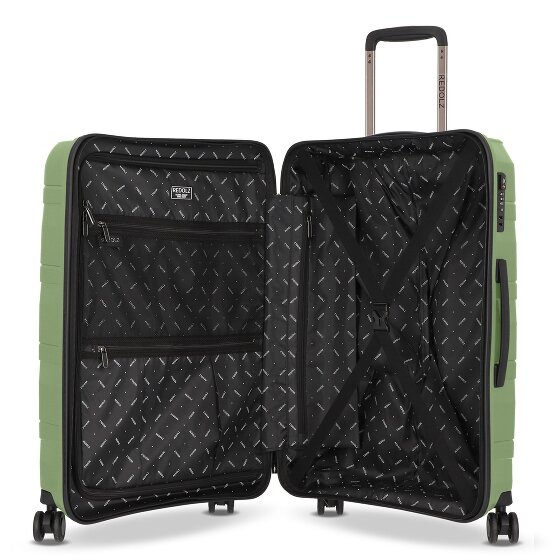 Redolz Essentials 10 3-SET 4 roulettes Set de valises 3 pièces