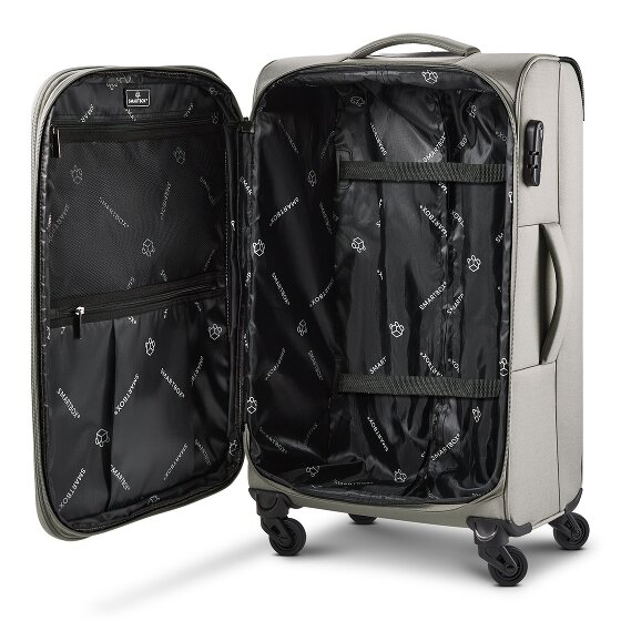 Smartbox Edition 04 4 roues Valise cabine 67 cm avec soufflet d'extension