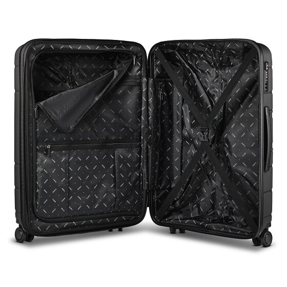 Redolz Essentials 11 4 roues Valise cabine 66 cm avec soufflet d'extension
