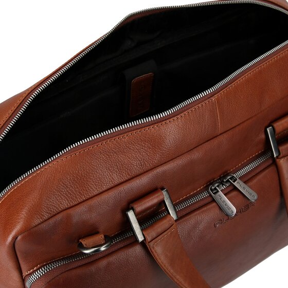 Plevier Vintage Bill Porte-documents Cuir 40 cm Compartiment pour ordinateur portable