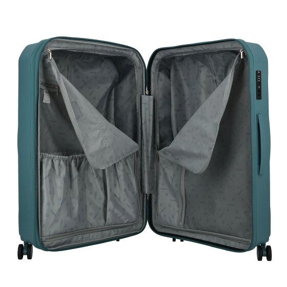 Gabol Infinity 4 roulettes Trolley L 75 cm avec soufflet d'extension