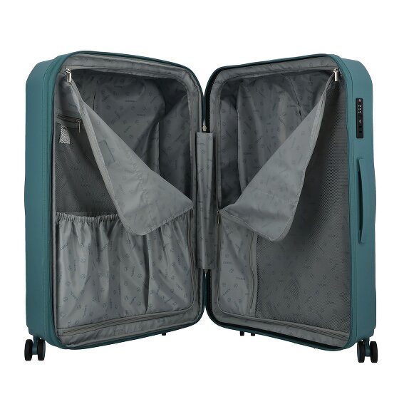 Gabol Infinity 4 roulettes Trolley L 75 cm avec soufflet d'extension