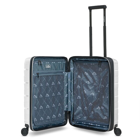Bergpfeil Travel 4 roues Valise cabine 55 cm Compartiment ordinateur avec soufflet d'extension