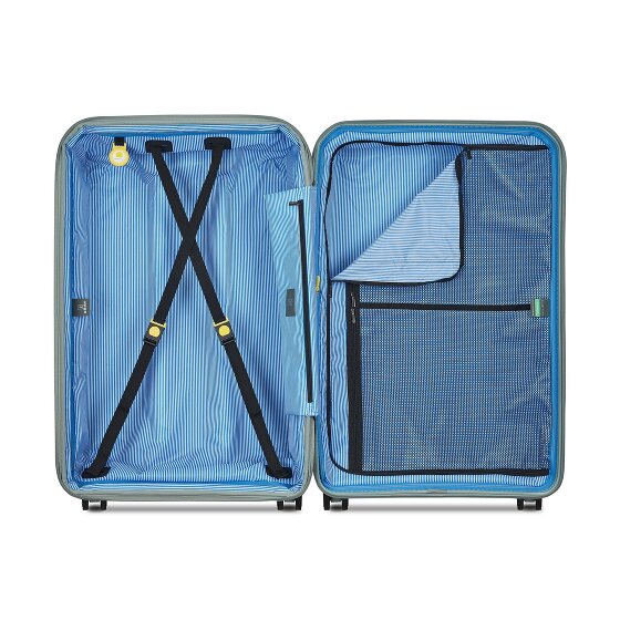 Delsey Paris Lutece 4 roues Valise cabine 81 cm '"avec soufflet d''extension"'