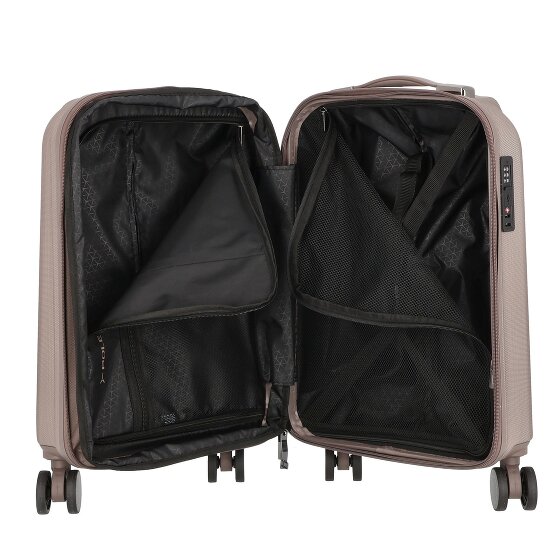 Polestream Moonrock 4 roulettes Trolley de cabine S 55 cm avec soufflet d'extension