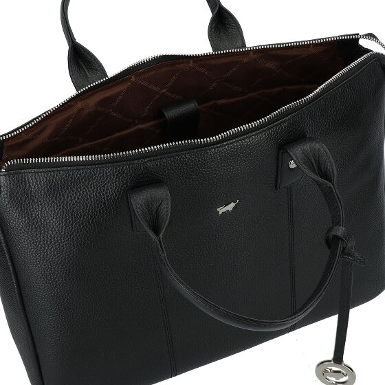 Braun Büffel Hanna Sac de shopper Cuir véritable 39 cm Compartiment ordinateur