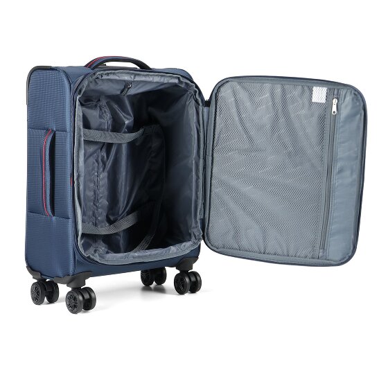 Benzi 5825 4 roulettes Trolley de cabine 55 cm avec soufflet d'extension