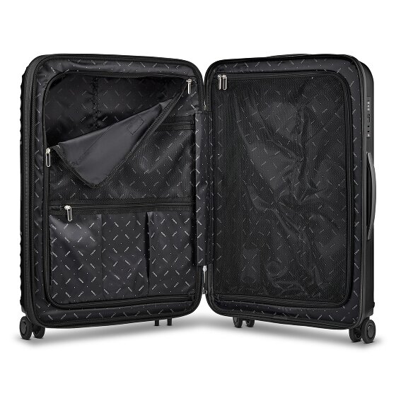 Redolz Essentials 01 4 roues Set de valises 3 pièces avec soufflet d'extension