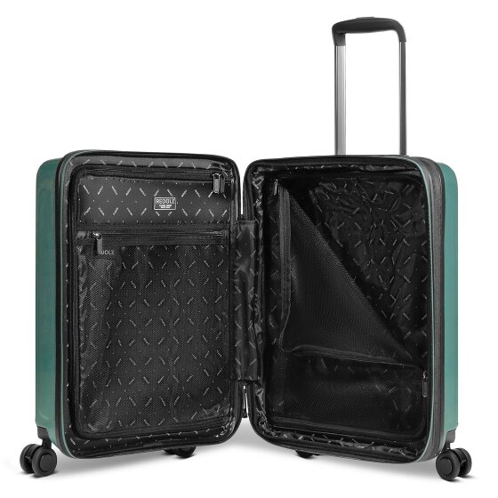 Redolz Essentials 14 4 roues Valise cabine S 55 cm Compartiment ordinateur avec soufflet d'extension