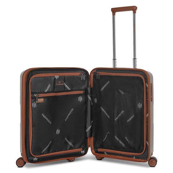 Farmhood Eco Edition 02 4 roulettes Trolley de cabine 55 cm avec soufflet d'extension