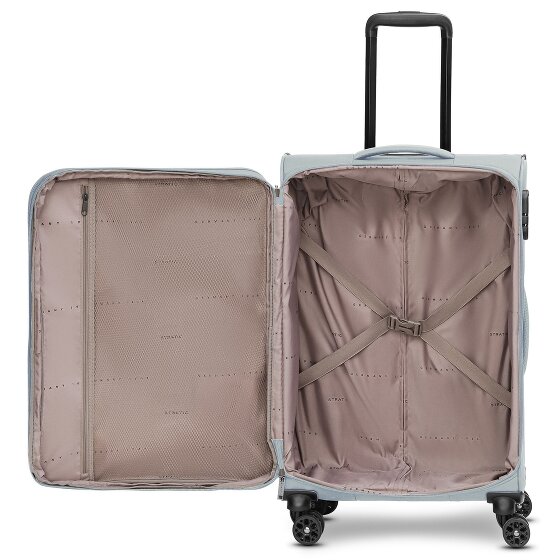 Stratic taska 4 roues trolley M 65 cm avec soufflet d'extension