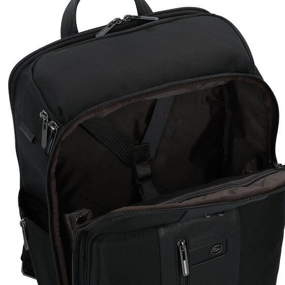 Piquadro Brief sac à dos de voyage en cuir 43 cm compartiment pour ordinateur portable