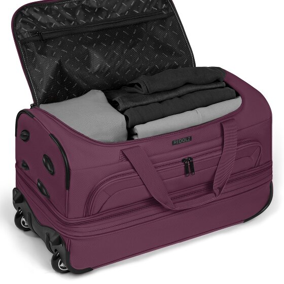 Redolz Sac de voyage Duffle Essentials à 2 roulettes 55 cm M avec soufflet d'extension