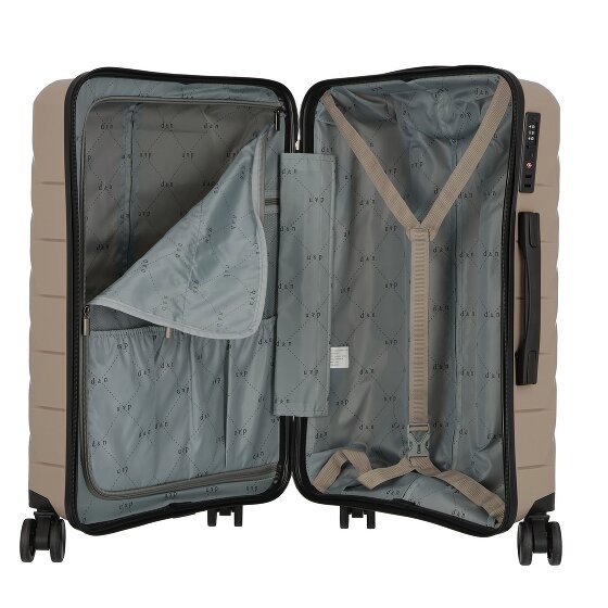 d&n Travel Line 4100 4 roulettes Set de valises 3 pièces