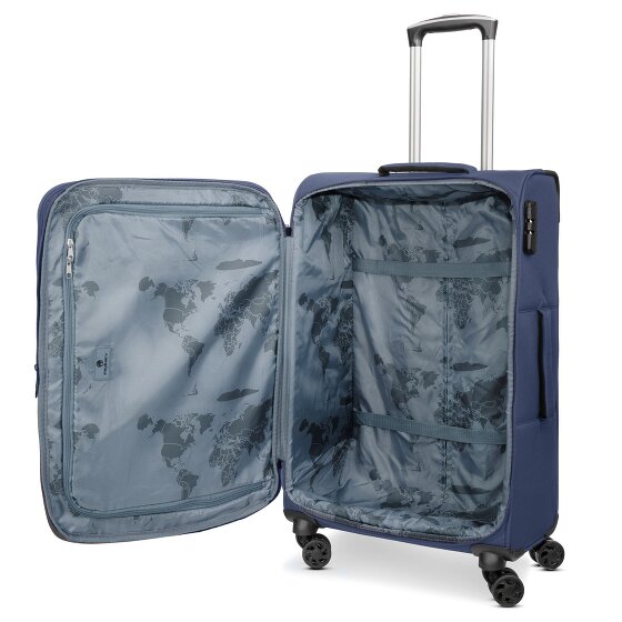 Franky Melbourne 3.0 trolley 4 roues 69 cm avec soufflet d'extension