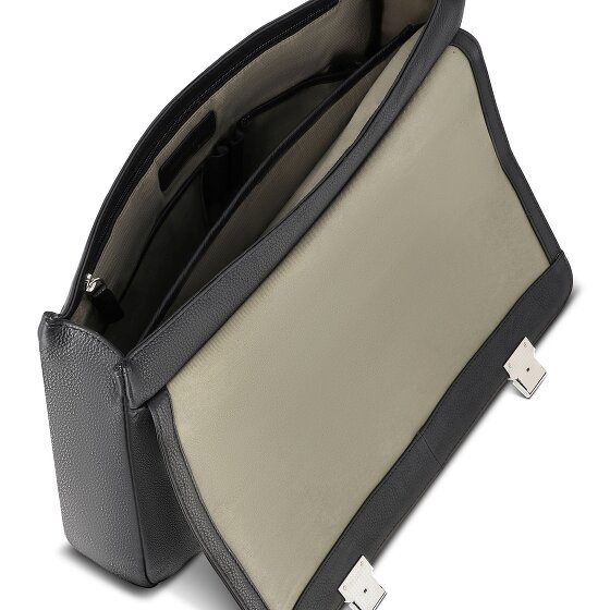 bugatti Valencia Attaché-case Cuir véritable 38 cm Compartiment ordinateur