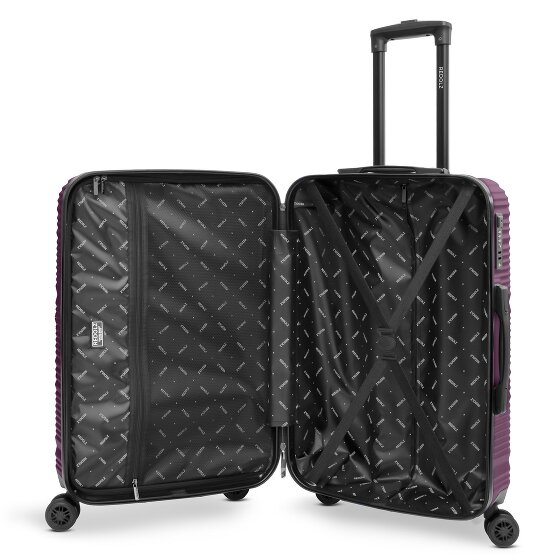 Redolz Essentials 16 3-SET 4 roulettes Set de valises 3 pièces