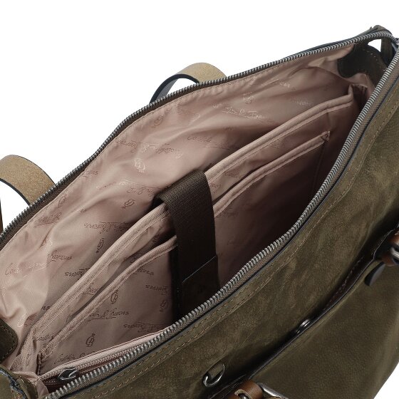 Castelijn & Beerens Nubuck Sac à bandoulière Cuir 40 cm Compartiment pour ordinateur portable