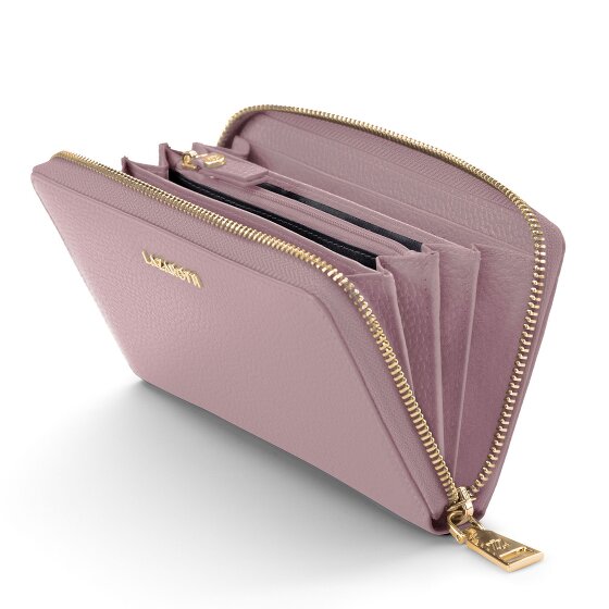 Lazarotti Bologna Leather XL Porte-monnaie zip-around en cuir 19 cm