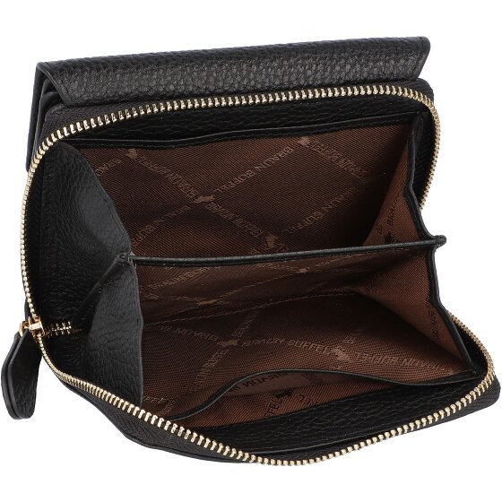 Braun Büffel Asti Porte-monnaie Protection RFID Cuir véritable 12 cm